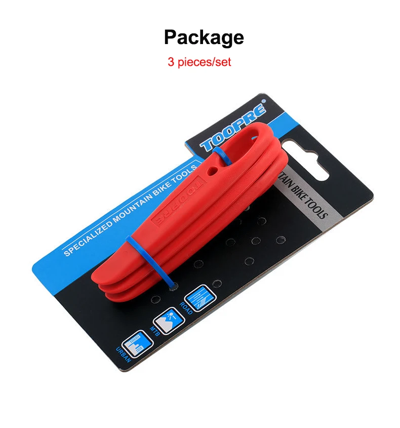 3Pcs High Quality Nylon Bicycle Tire Lever Lightweight Tire Pry Bar Crowbar MTB Bike Wheel Repairing Tool Tire Opener Remover