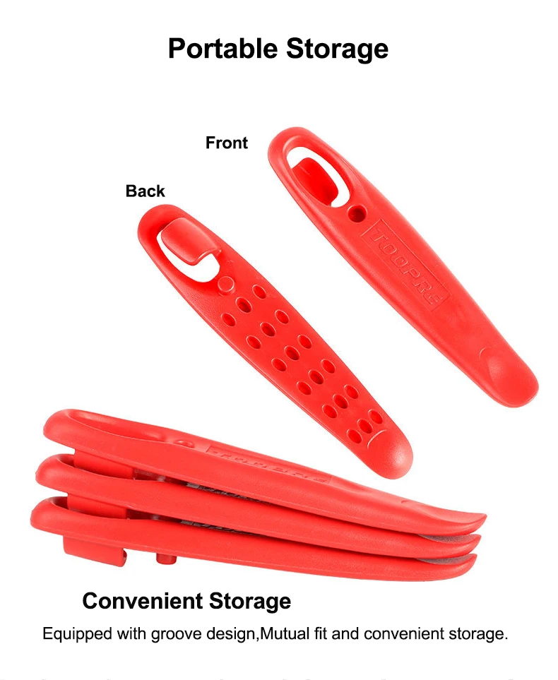 3Pcs High Quality Nylon Bicycle Tire Lever Lightweight Tire Pry Bar Crowbar MTB Bike Wheel Repairing Tool Tire Opener Remover