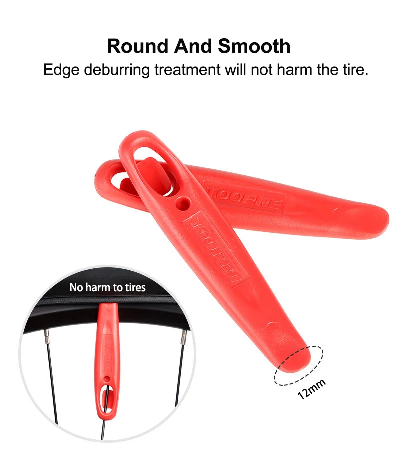 3Pcs High Quality Nylon Bicycle Tire Lever Lightweight Tire Pry Bar Crowbar MTB Bike Wheel Repairing Tool Tire Opener Remover