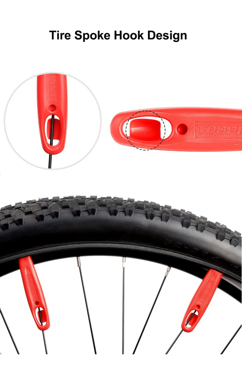 3Pcs High Quality Nylon Bicycle Tire Lever Lightweight Tire Pry Bar Crowbar MTB Bike Wheel Repairing Tool Tire Opener Remover