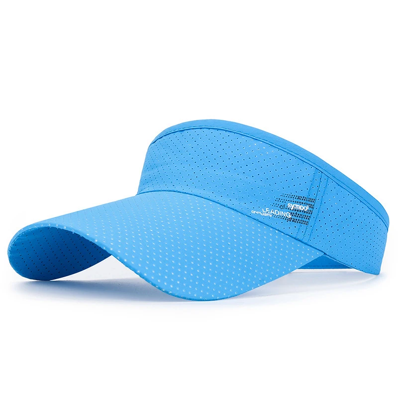 Fashion Summer Sport Outdoor Sun Hats Big Brim Empty Top Baseball Caps Quick Dry Hats for Women& Men Golf Hat