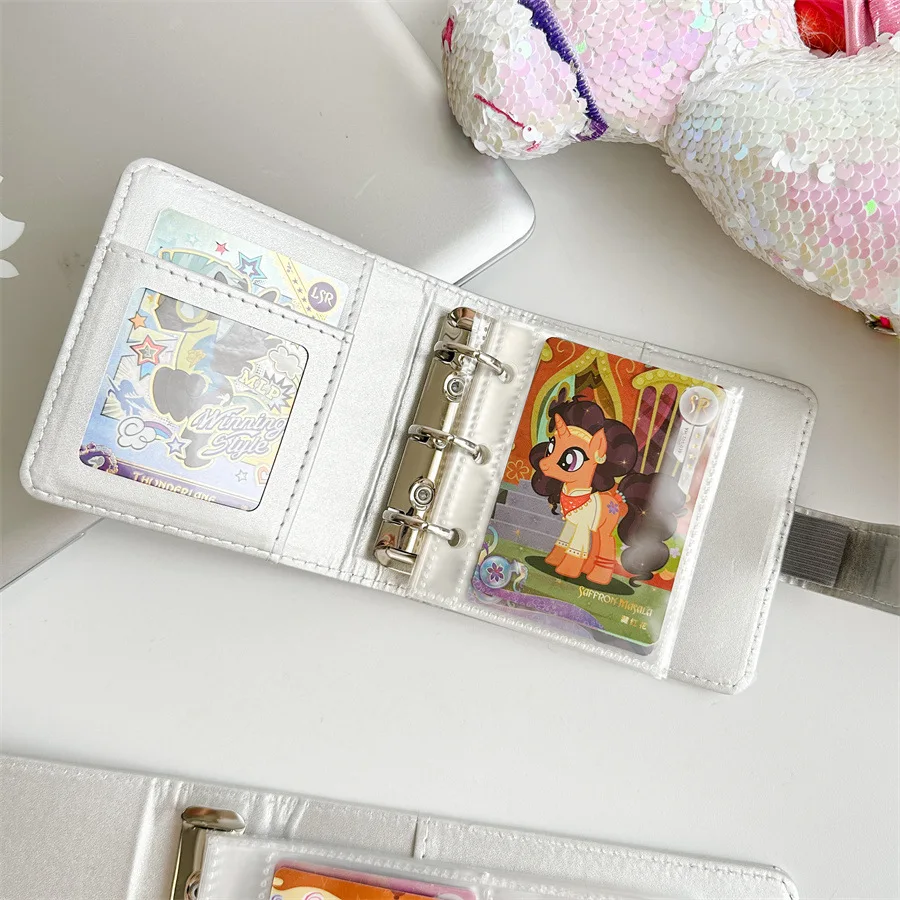 A5  Sliver PU DIY Binder Notebook Cover Diary Agenda Planning Paper Cover School Stationery