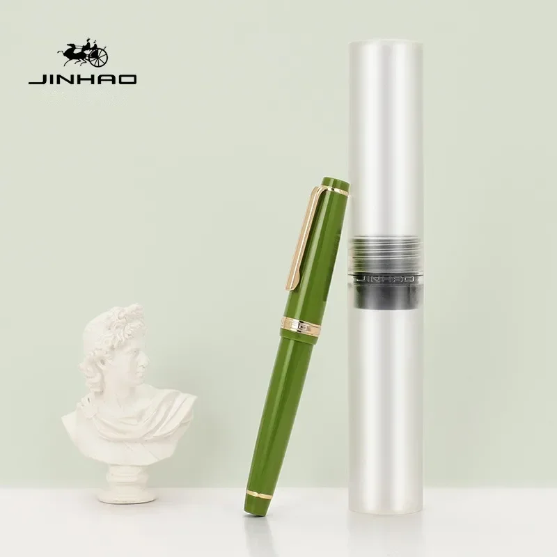 Jinhao 82 Fountain Pen New Color Acrylic Luxury Ink Pen EF/F/M/Bent Nib Business Office School Supplies Writing Pen Stationery