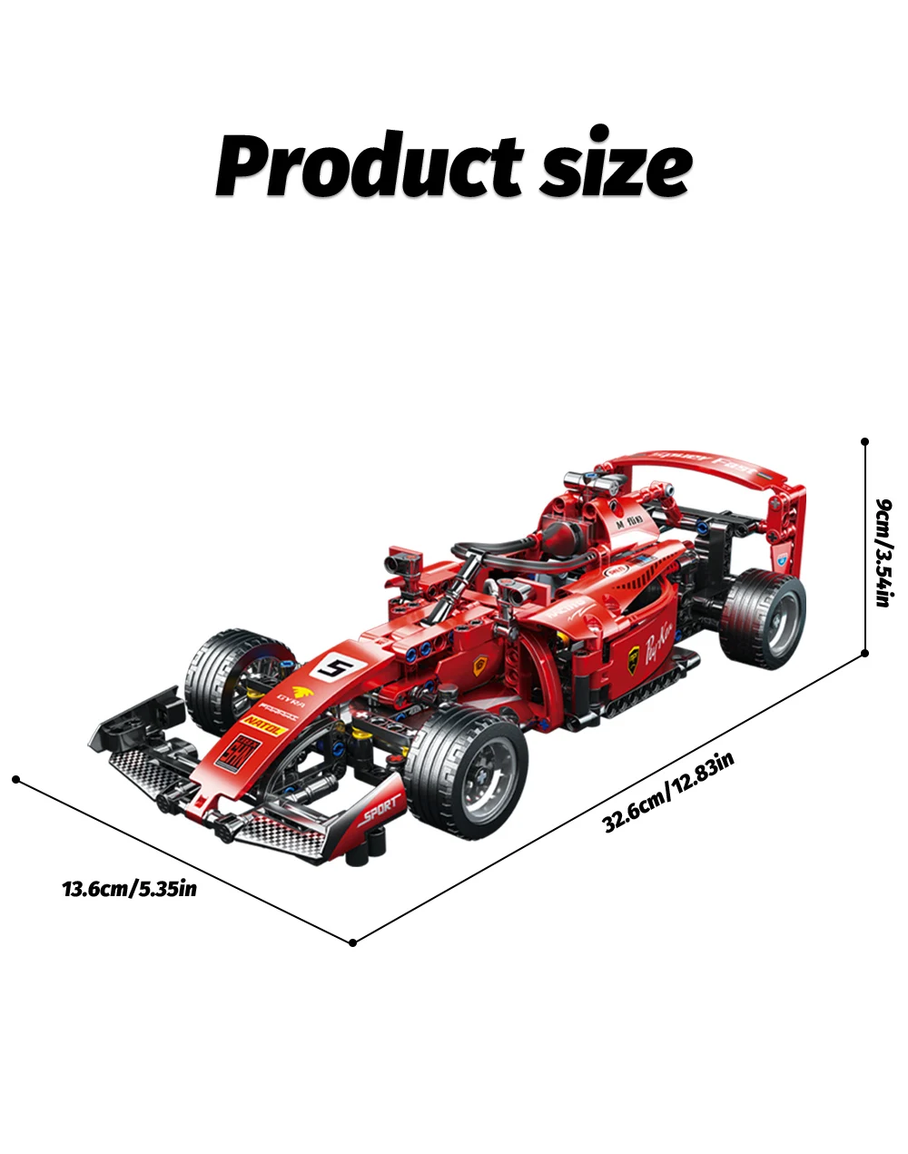 ToylinX RC Race Cars Building Sets Building Blocks Car Cool Collectible Model Car Kits Toys Christmas Gift