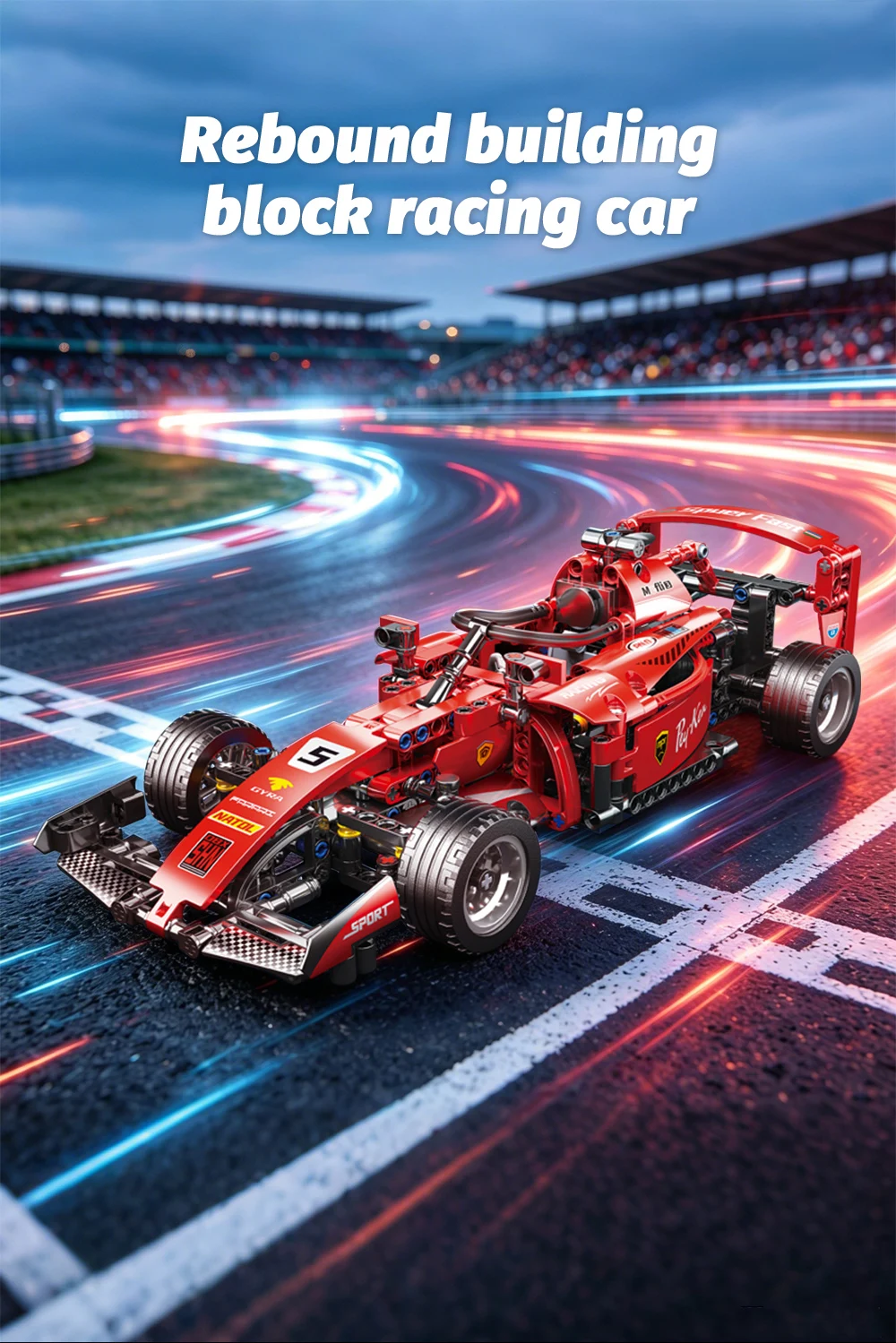 ToylinX RC Race Cars Building Sets Building Blocks Car Cool Collectible Model Car Kits Toys Christmas Gift