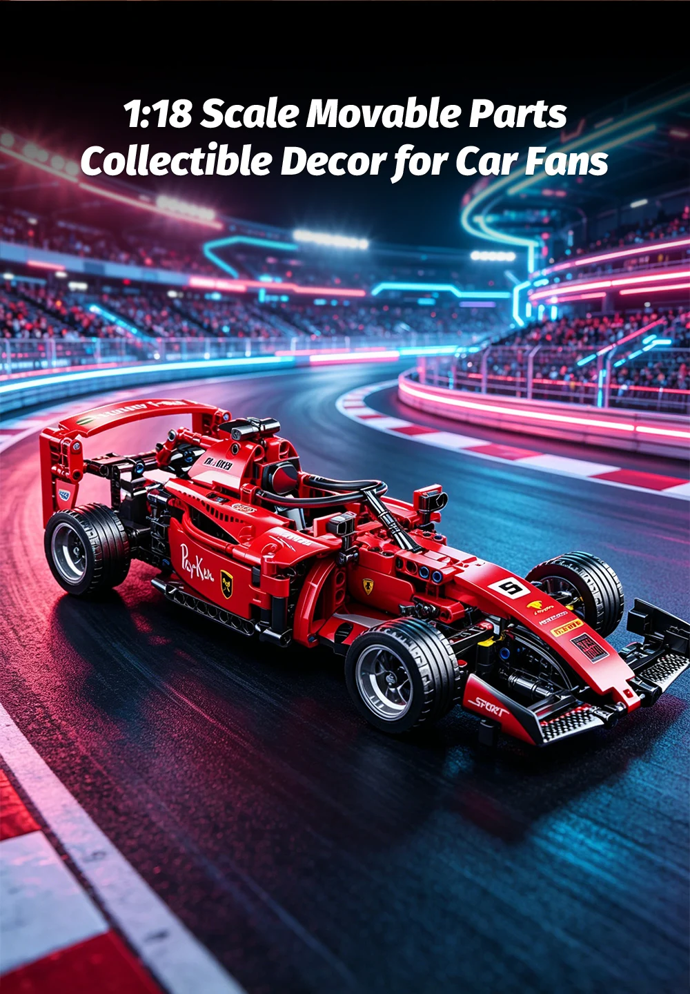 ToylinX RC Race Cars Building Sets Building Blocks Car Cool Collectible Model Car Kits Toys Christmas Gift