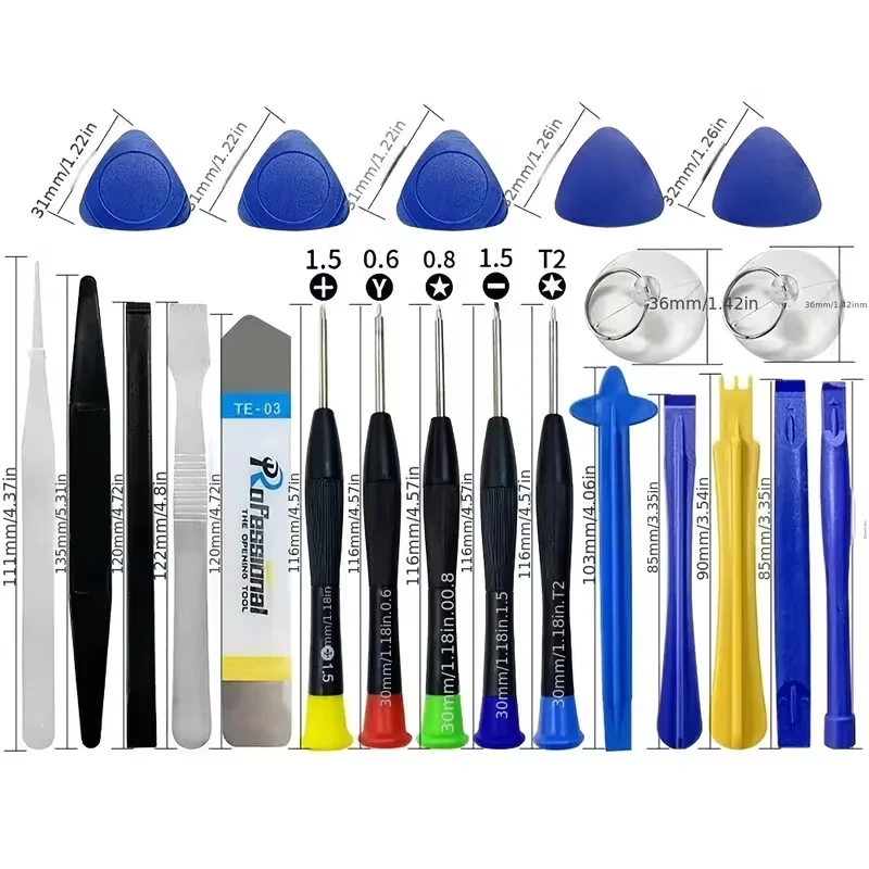 40 in 1 Mobile Phone Repair Tools Disassemble Repair Set for iPhone Screwdriver Combination Skid Multi Function Disassembly Kit