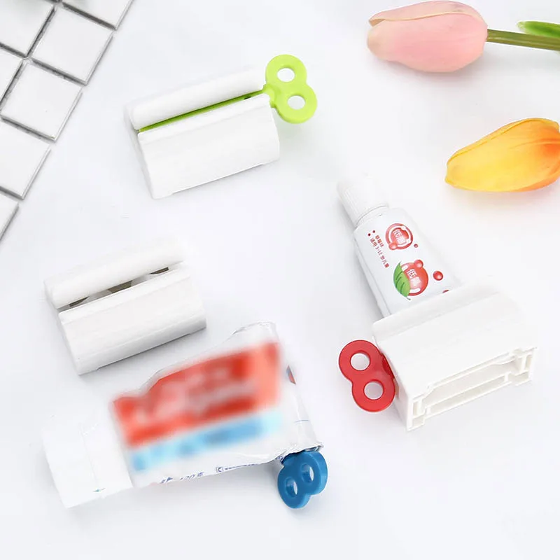 1/3pcs Rolling Toothpaste Squeezer Lazy Man Shampoo Manual Toothpaste Clip Manual Toothpaste Versatile Facial Cleanser Squeezer