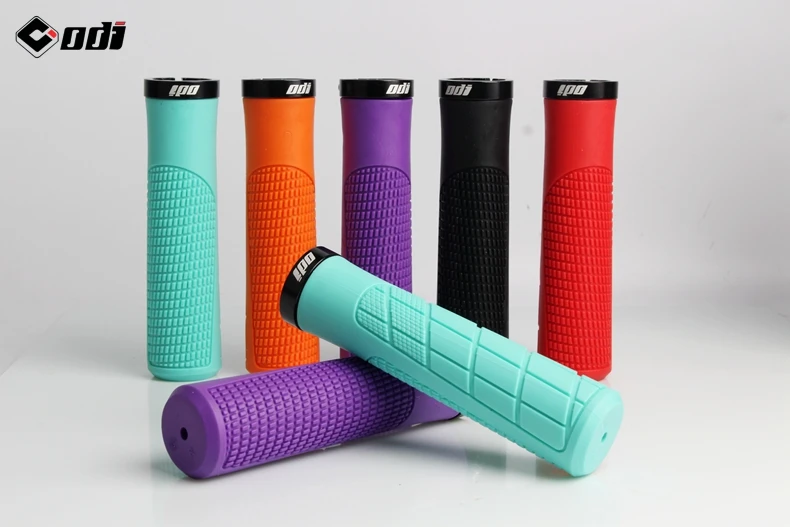 ODI Rubber Handlebar Grips MTB Lock-on Grip Shockproof Non-slip Mountain/Road Bike Handle Cover Folding Balance Bike Accessories