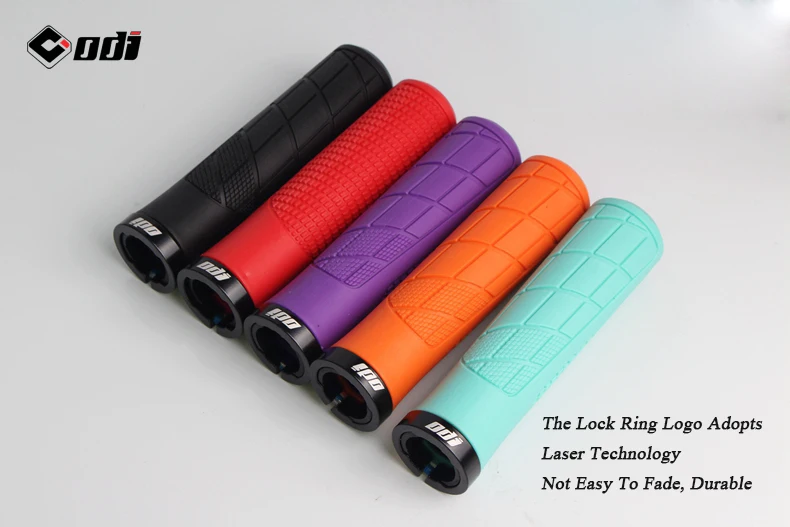 ODI Rubber Handlebar Grips MTB Lock-on Grip Shockproof Non-slip Mountain/Road Bike Handle Cover Folding Balance Bike Accessories