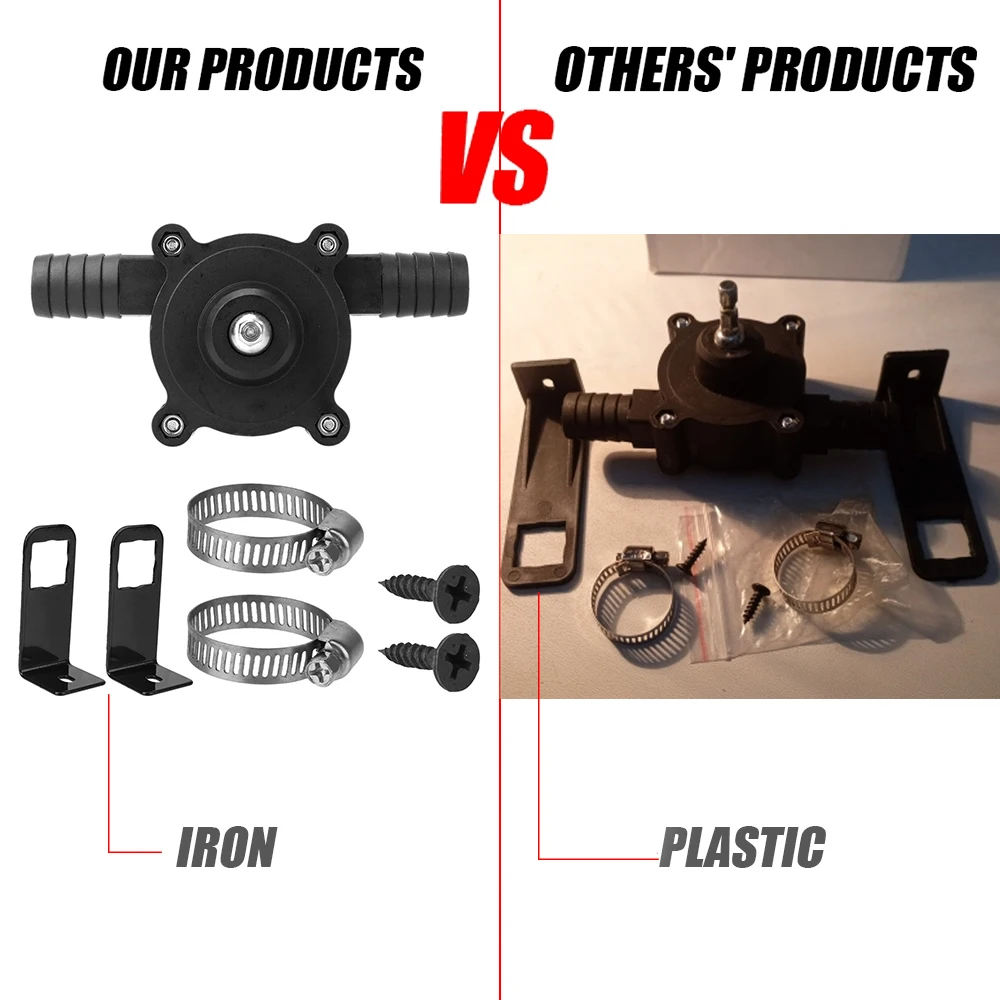 Electric Drill Pump Diesel Oil Fluid Water Pump Home Garden Outdoor Tool Portable Mini Hand Self-priming Liquid Transfer Pumps