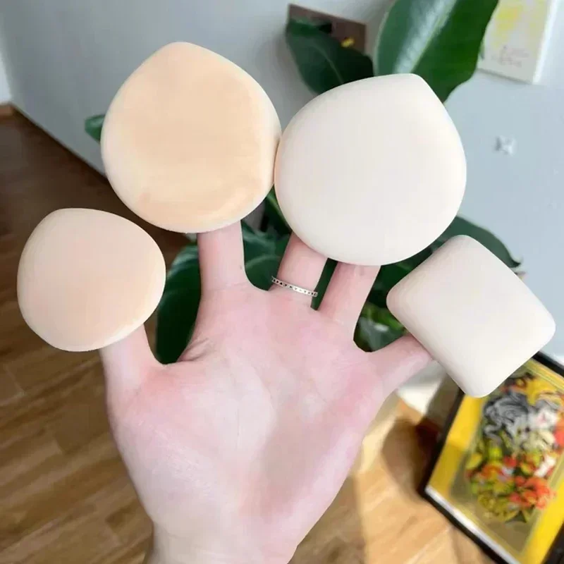 Super Thick Cosmetics Puff Large Size Concealer Foundation Sponge Cushions Wet Dry Use Face Beauty Makeup Puffs Tools XL