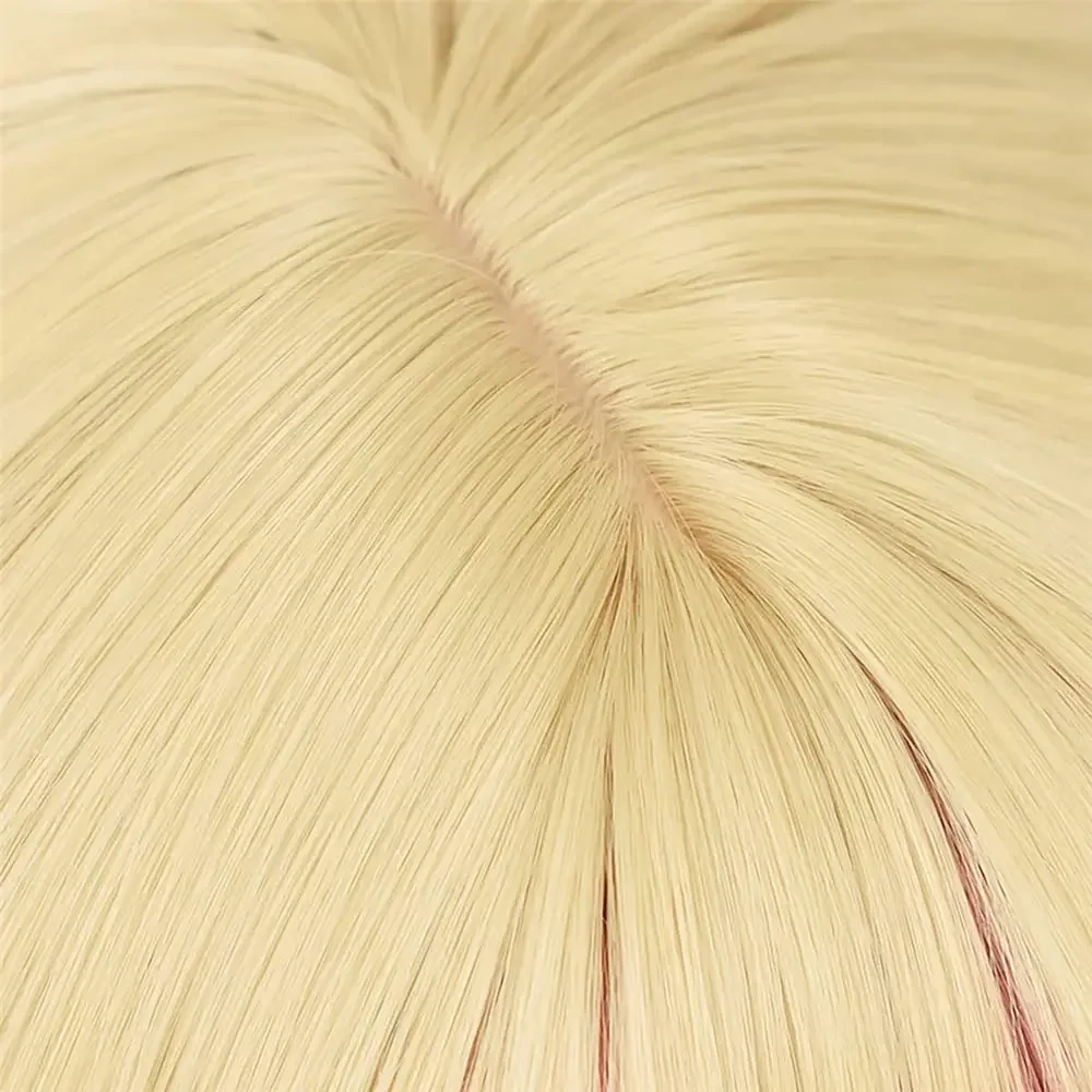Anime Tenma Tsukasa Cosplay Wigs for Project Sekai Cosplay Short Blonde Gradient Pink Party Wigs for Men Boys