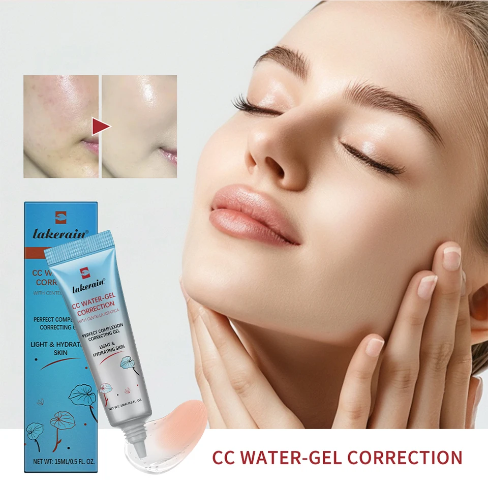 CC Cream Color Changing Liquid Foundation Centella Korean High Coverage Foundation Foundation Cream for Face Base Makeup