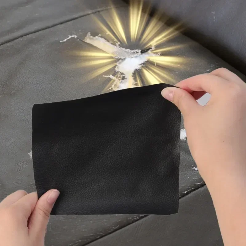 Leather Repair Tape Self Adhesive Leather Repair Patch Sofas Couch Furniture Car Seat Cuttable Refinisher for Home Restaurant