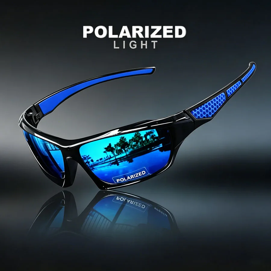 Fashion Sports Sunglasses Polarized UV Protection Personalized Glasses Round Frame Metal Men's And Women's UV400 Eyewear