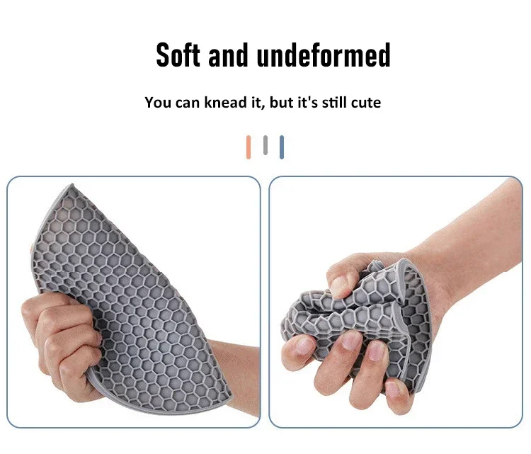 Table Mat Tool Multifunctional Kitchen Silicone Tableware Mat, Round Anti Slip Coffee Cup Coaster, Pot Holder