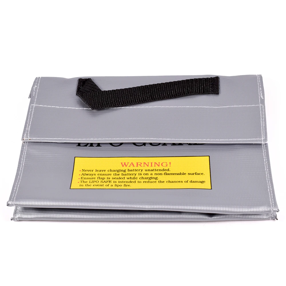 Lipo Guard Safety Bag Fireproof Explosion-Proof Portable Lipo Safety Bag for RC FPV Racing Drone Car Battery Safe