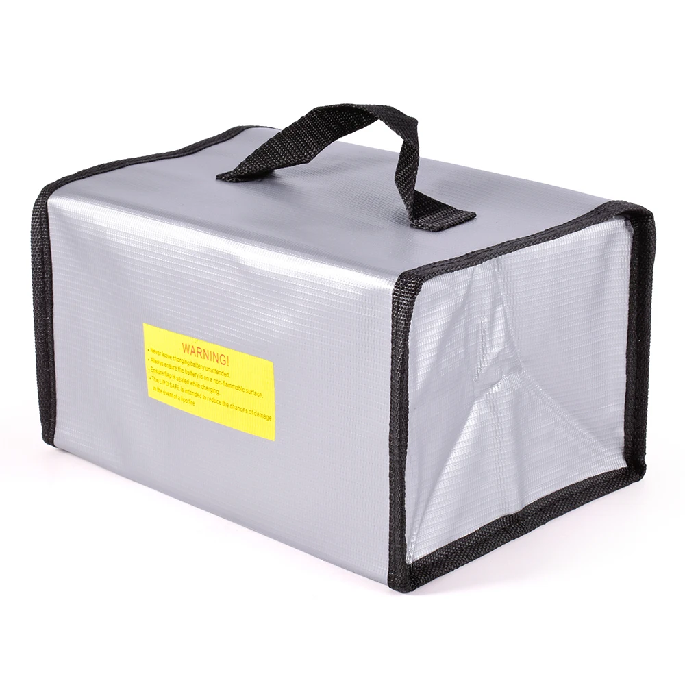 Lipo Guard Safety Bag Fireproof Explosion-Proof Portable Lipo Safety Bag for RC FPV Racing Drone Car Battery Safe