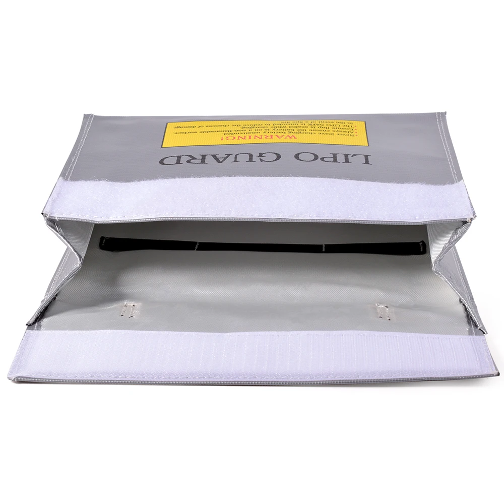 Lipo Guard Safety Bag Fireproof Explosion-Proof Portable Lipo Safety Bag for RC FPV Racing Drone Car Battery Safe