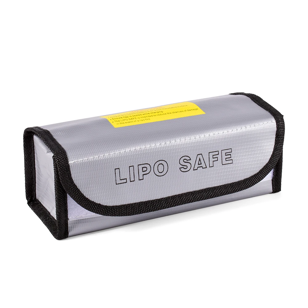 Lipo Guard Safety Bag Fireproof Explosion-Proof Portable Lipo Safety Bag for RC FPV Racing Drone Car Battery Safe