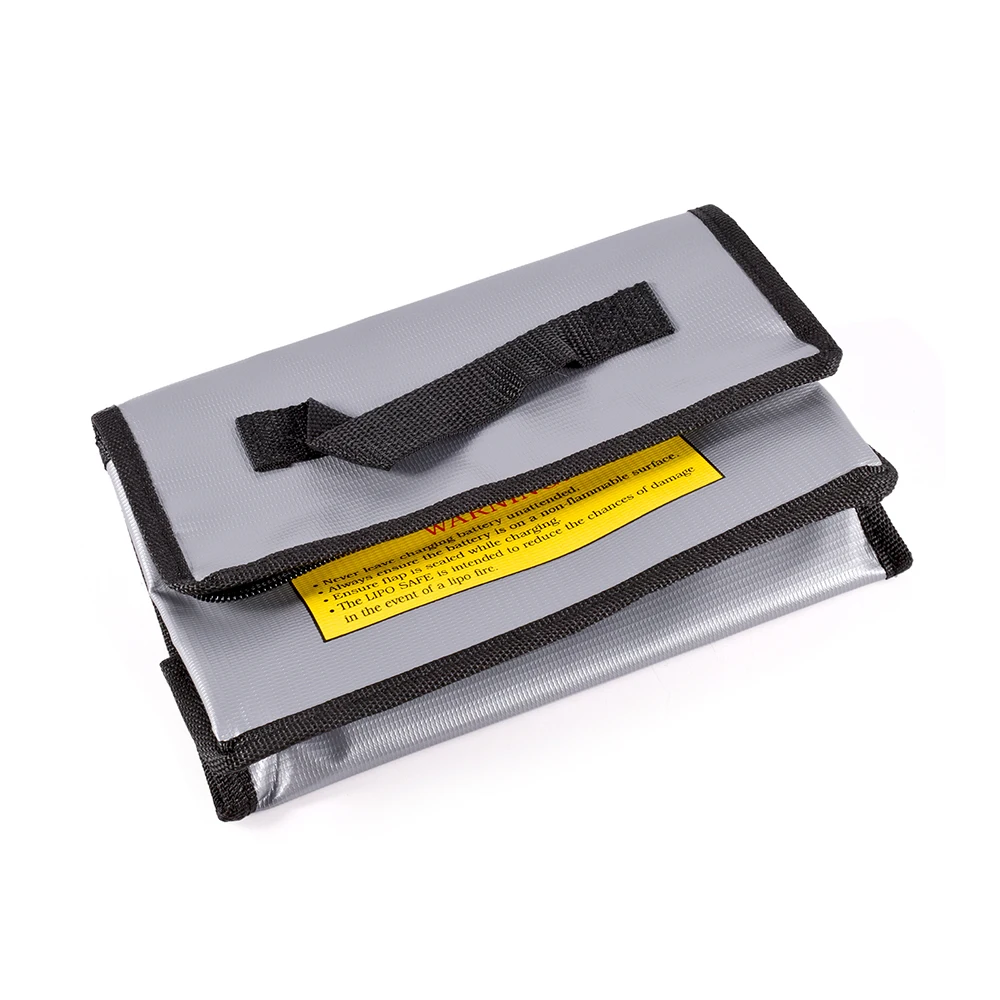 Lipo Guard Safety Bag Fireproof Explosion-Proof Portable Lipo Safety Bag for RC FPV Racing Drone Car Battery Safe