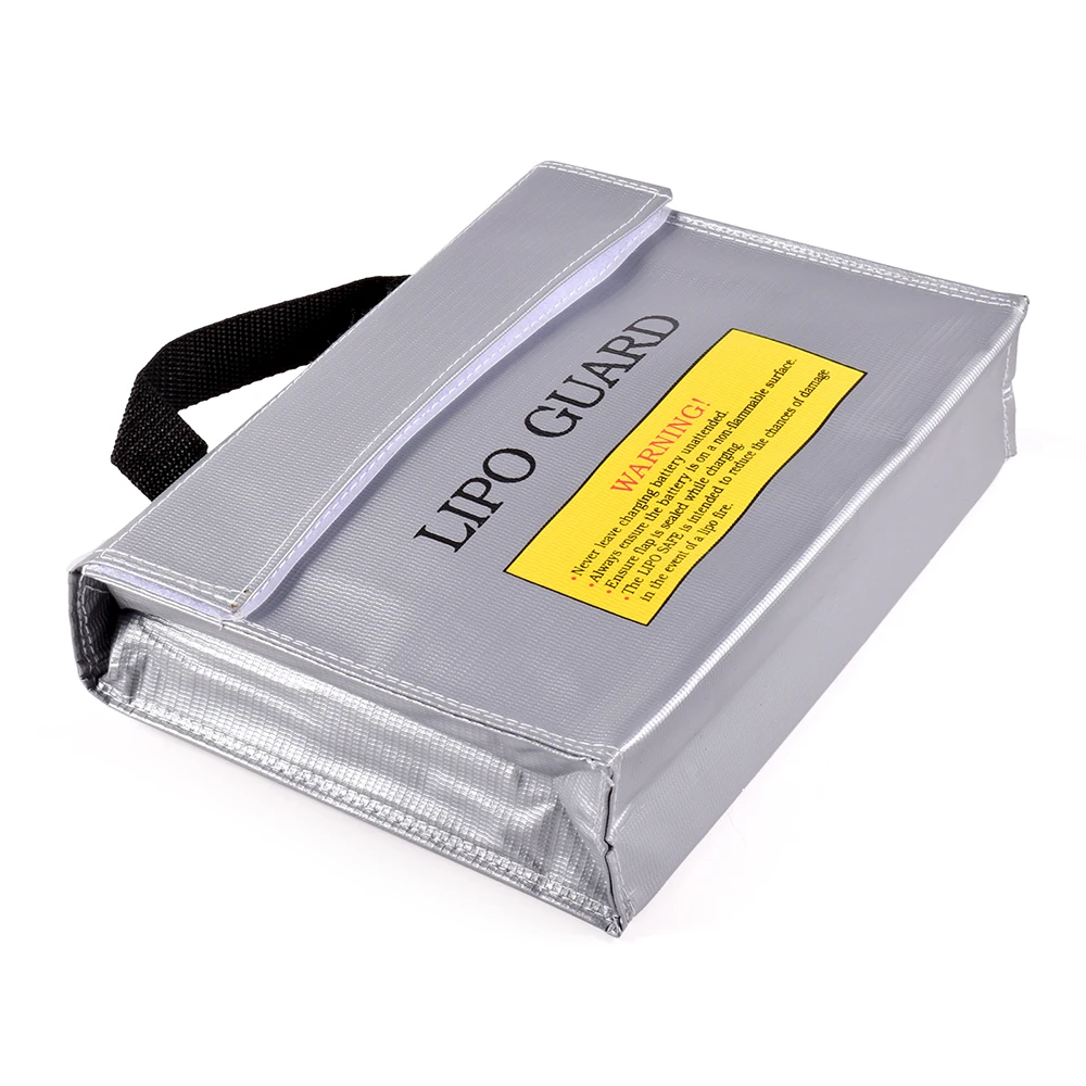 Lipo Guard Safety Bag Fireproof Explosion-Proof Portable Lipo Safety Bag for RC FPV Racing Drone Car Battery Safe