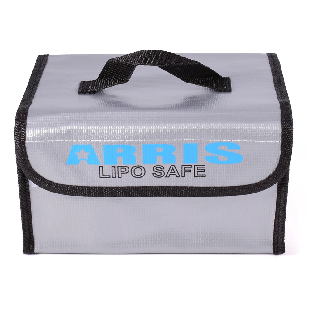 Lipo Guard Safety Bag Fireproof Explosion-Proof Portable Lipo Safety Bag for RC FPV Racing Drone Car Battery Safe