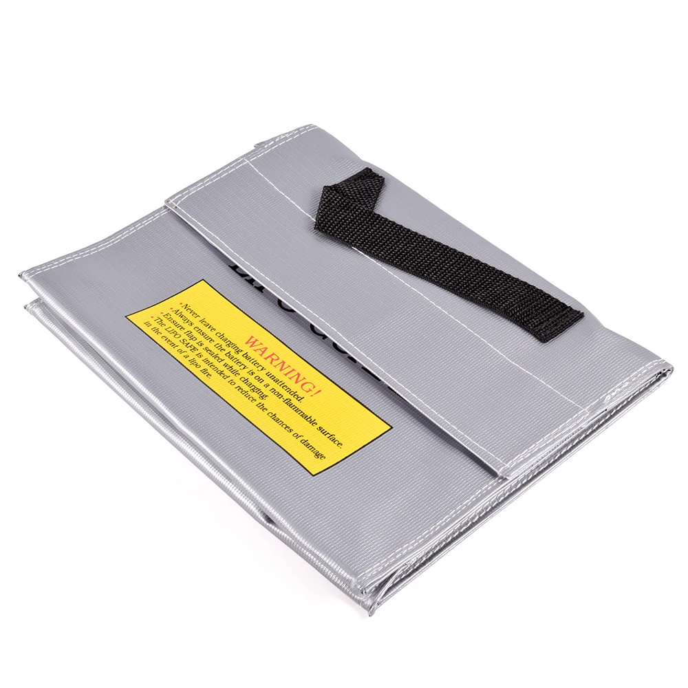 Lipo Guard Safety Bag Fireproof Explosion-Proof Portable Lipo Safety Bag for RC FPV Racing Drone Car Battery Safe