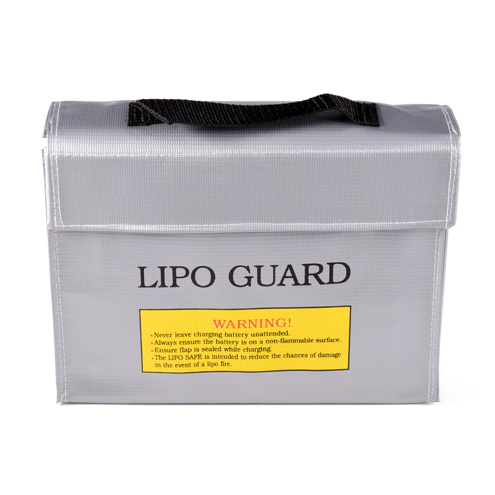 Lipo Guard Safety Bag Fireproof Explosion-Proof Portable Lipo Safety Bag for RC FPV Racing Drone Car Battery Safe