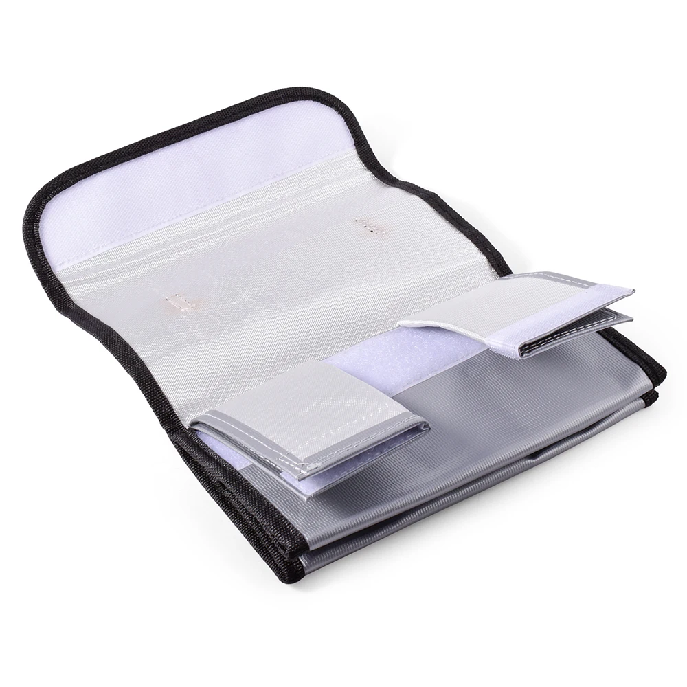 Lipo Guard Safety Bag Fireproof Explosion-Proof Portable Lipo Safety Bag for RC FPV Racing Drone Car Battery Safe