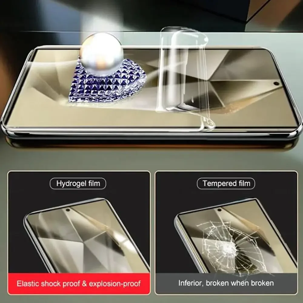 4pcs Hydrogel Film For Samsung Galaxy S26 S25 S24 S23 S22 S21 S20 Ultra Plus Screen Protector For Samsung S25 S24 S23 S20 S21 FE