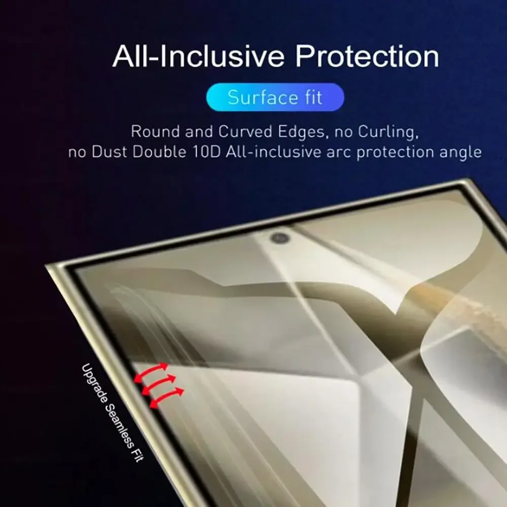 4pcs Hydrogel Film For Samsung Galaxy S26 S25 S24 S23 S22 S21 S20 Ultra Plus Screen Protector For Samsung S25 S24 S23 S20 S21 FE
