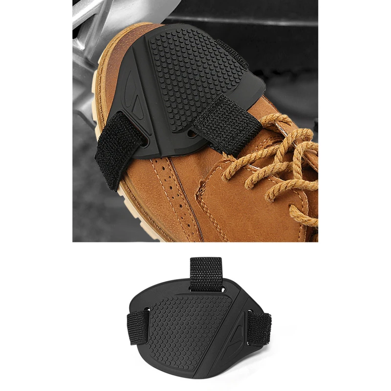 Waterproof Motorcycle Shift Pad Gear Shoes Protective Motorbike Gears Shifter Men Protector Motocross Boots Cover Accessories