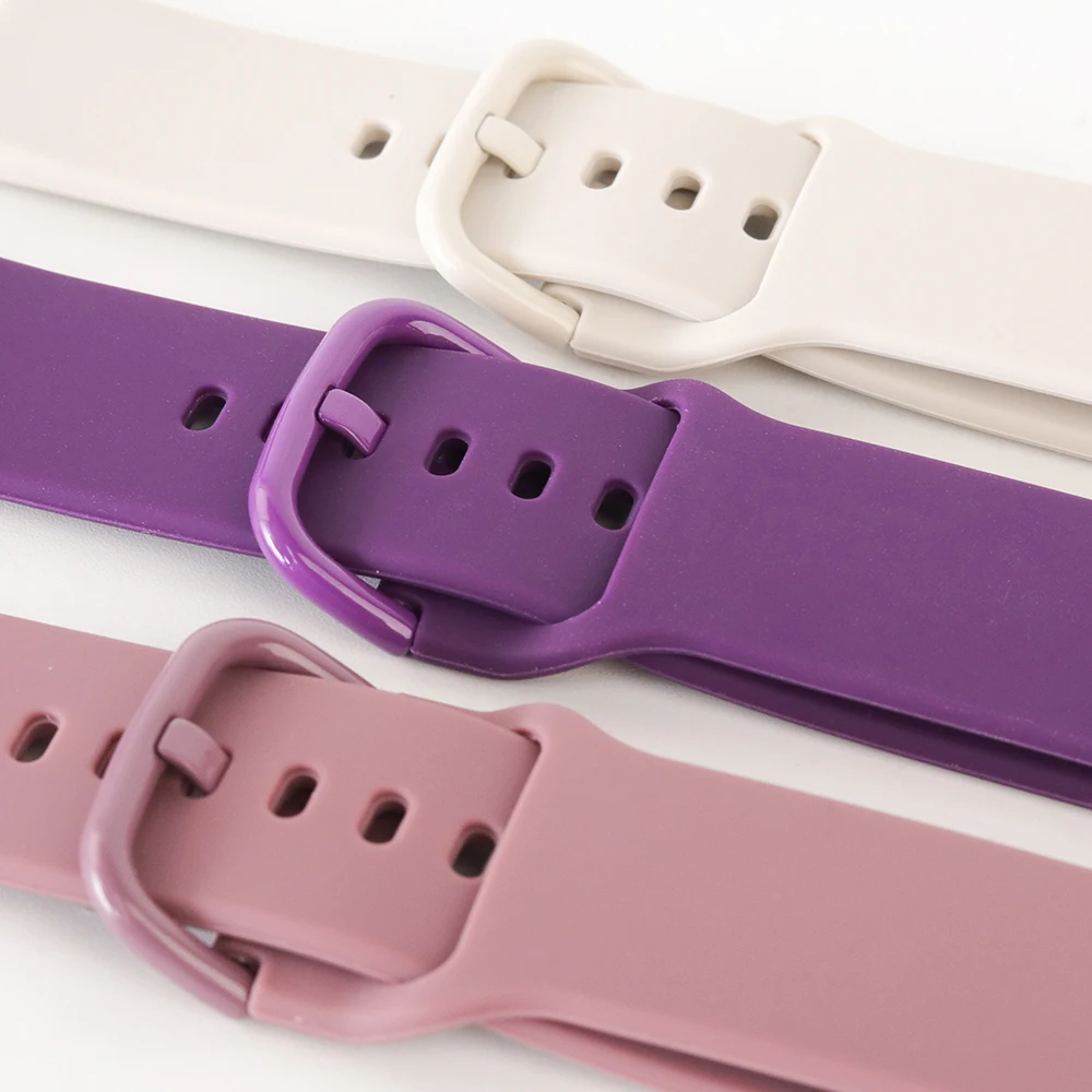Strap For Amazfit Bip Max/6 5/balance 3 2/Active Max/2/GTS 4 Series Silicone Correa Bracelet 20mm/22mm Quick Release Watch Band