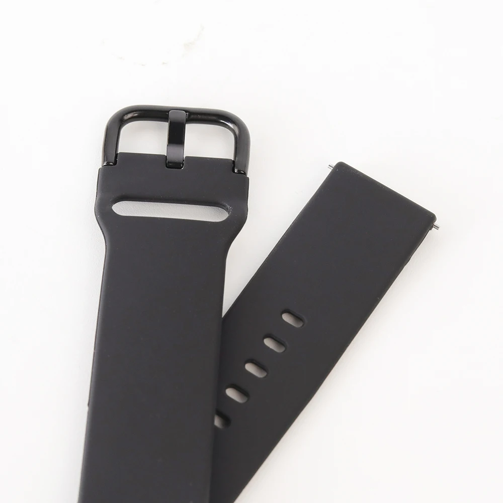 Strap For Amazfit Bip Max/6 5/balance 3 2/Active Max/2/GTS 4 Series Silicone Correa Bracelet 20mm/22mm Quick Release Watch Band
