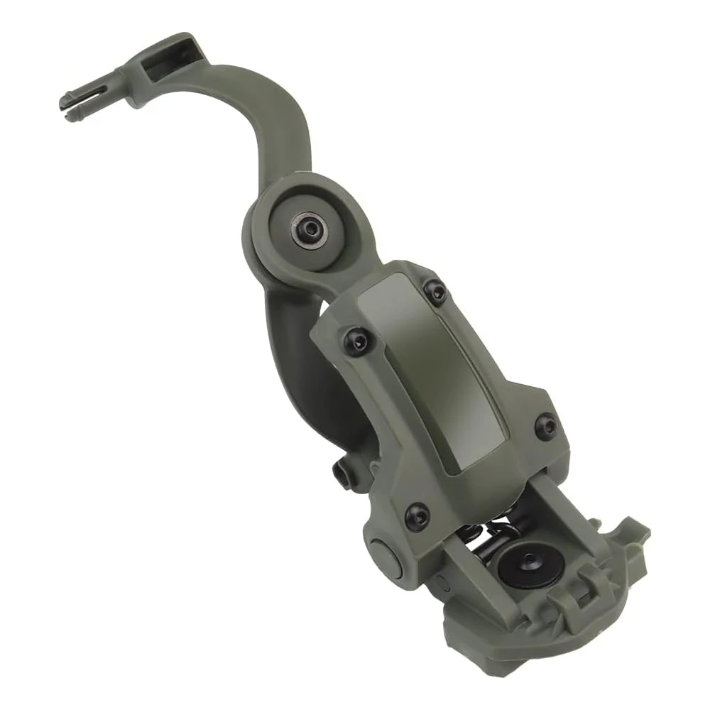 Headset Bracket Multiangle Rotation Helmet Rail Adapter Fit OPS Core ARC and Team Wendy Rail Headphone Mount