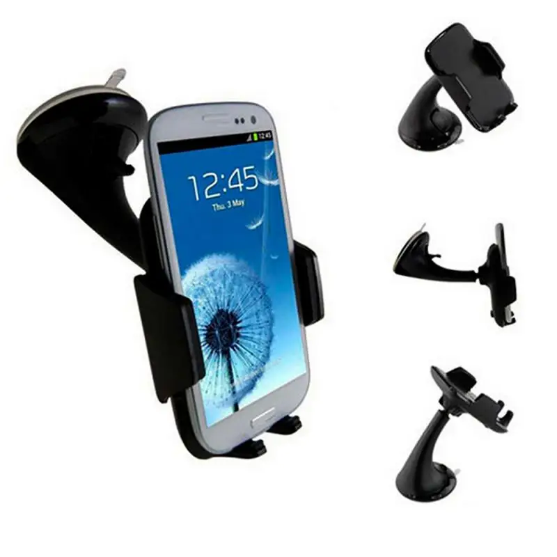 Car Sucker Mount Bracket GPS auto Phone Holder Stand for Audi A4 A6 A5 A6L A8L A4 Avant Q7 R A3 3-Door I Ah Ah A8 A3