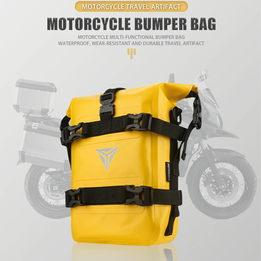 For R1200GS R1250GS ADV For HONDA NC750X CB500X Motorcycle Frame Crash Bars Waterproof Bag Bumper Repair Tool Placement Bag