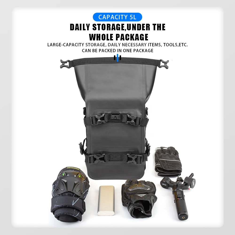 For R1200GS R1250GS ADV For HONDA NC750X CB500X Motorcycle Frame Crash Bars Waterproof Bag Bumper Repair Tool Placement Bag