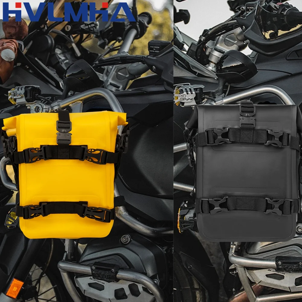 For R1200GS R1250GS ADV For HONDA NC750X CB500X Motorcycle Frame Crash Bars Waterproof Bag Bumper Repair Tool Placement Bag