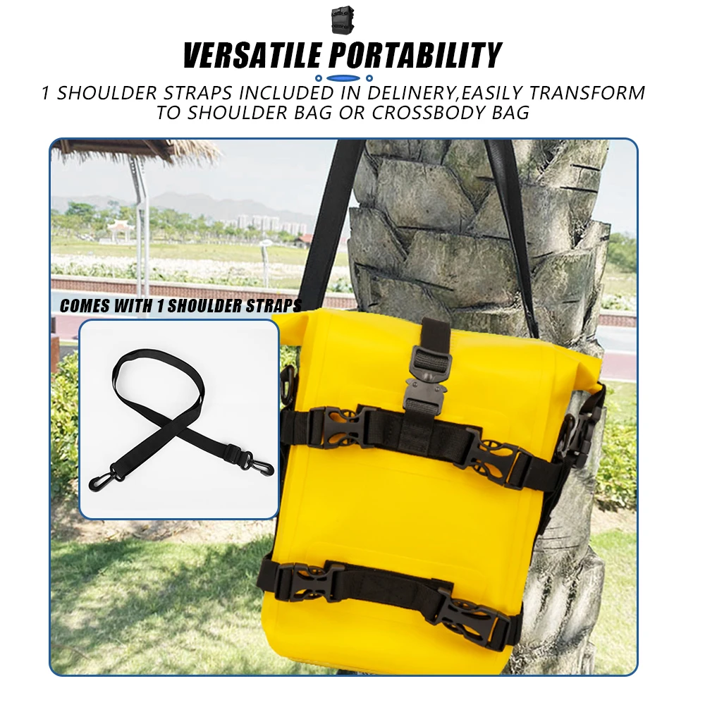 For R1200GS R1250GS ADV For HONDA NC750X CB500X Motorcycle Frame Crash Bars Waterproof Bag Bumper Repair Tool Placement Bag