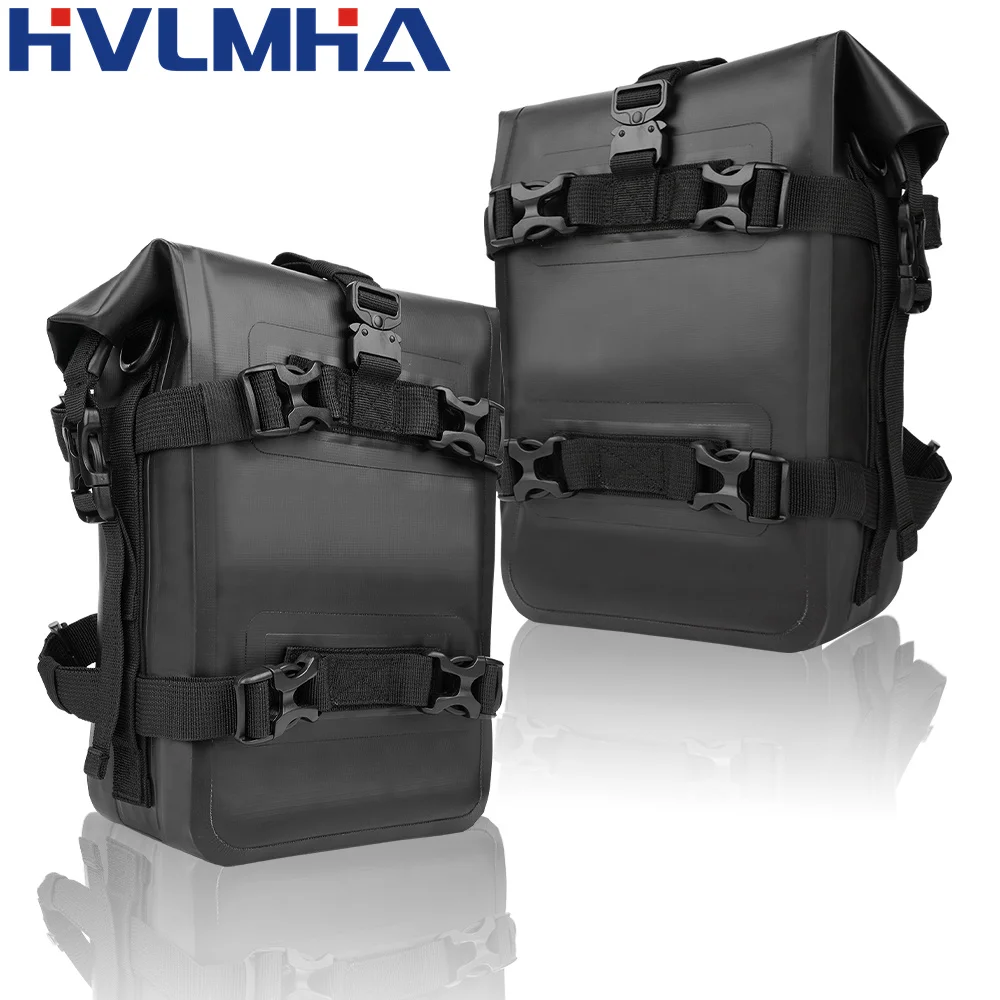 For R1200GS R1250GS ADV For HONDA NC750X CB500X Motorcycle Frame Crash Bars Waterproof Bag Bumper Repair Tool Placement Bag