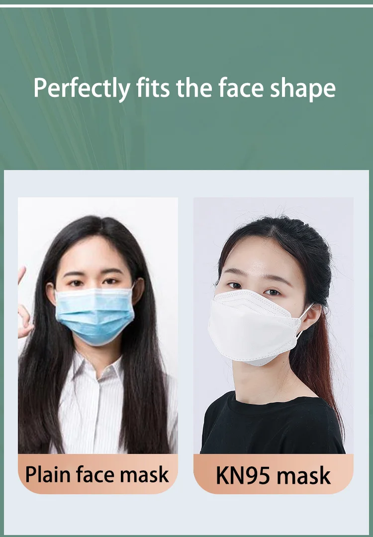 10 Days Delivery! Approved FFP2 Mask Hygienic Safety Dust Respirator Reusable Adult Face Masks FPP2 Mascarillas KN95 Fish Mask
