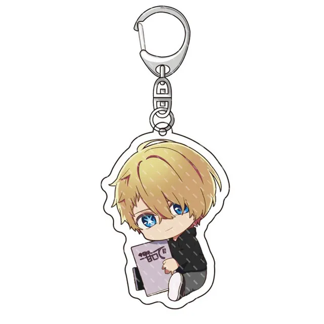 Anime Oshi No Ko Keychain Ai Hoshino Ruby Hoshino Kana Arima Cartoon Cosplay Figures Pendant Key Chain Ring Jewelry Accessories