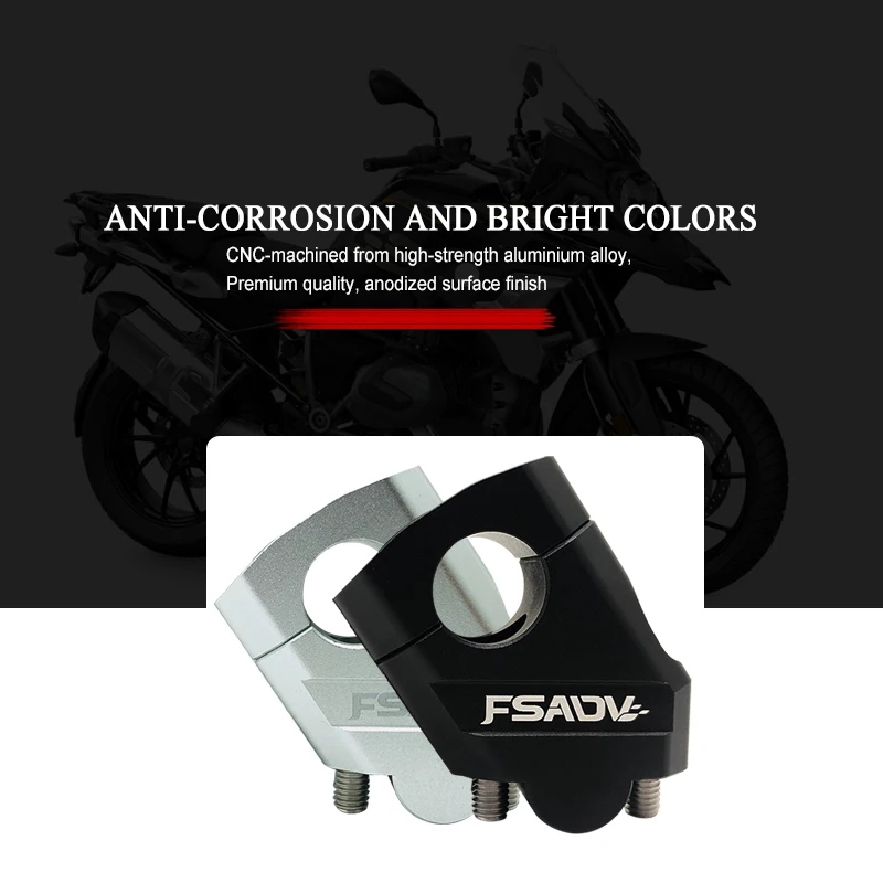 NEW 22mm 28mm Motorcycle Handlebar Riser Motocross Heightening Clamp Mount Pit Bike For Benelli For BMW For Yamaha For Honda