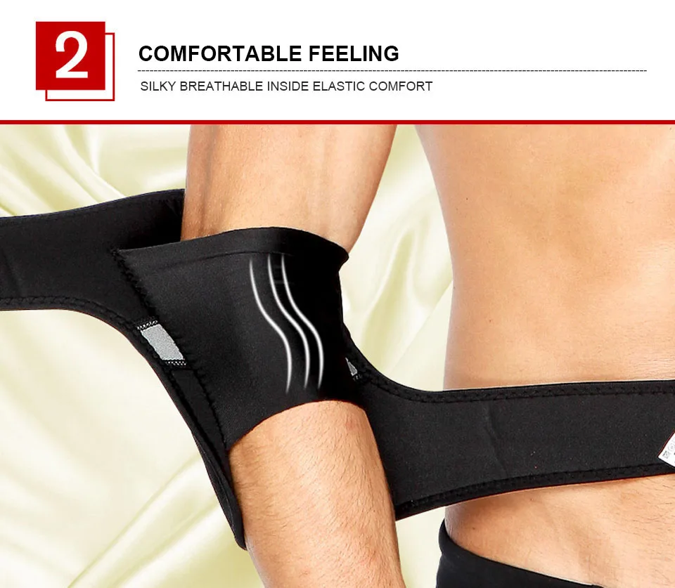 AOLIKES 1PCS Elbow Brace, Reversible Support Wrap for Joint, Arthritis Pain Relief, Tendonitis, Sports Injury Recovery