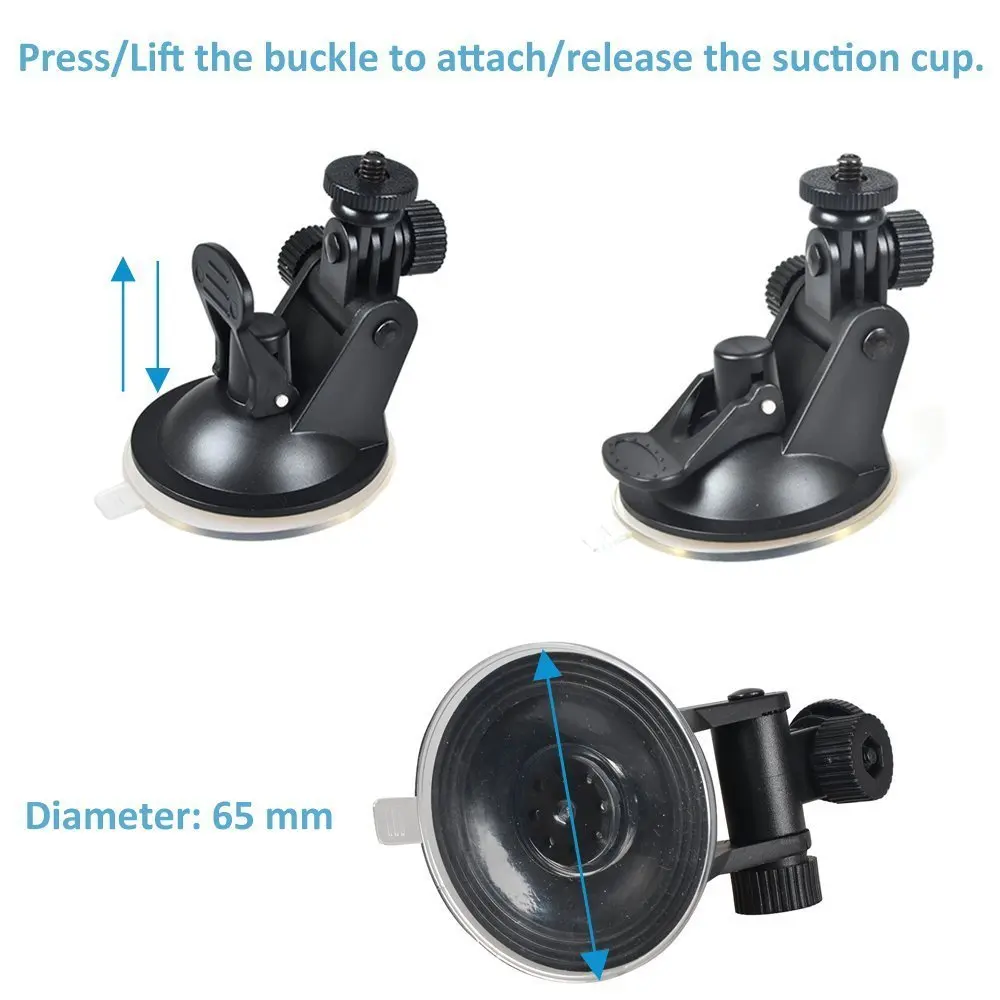 Suction Cup For Gopro Accessories Action Camera Action Cam Accessories For Car Mount Glass Monopod Holder Holding