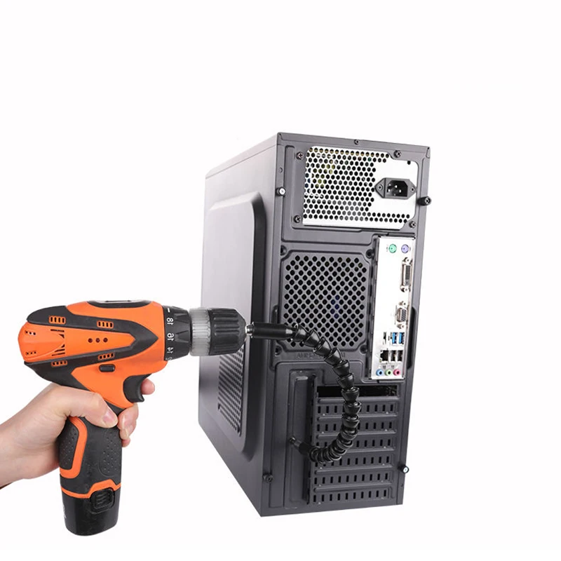 Flexible Shaft Bits Extention Screwdriver Bits Holder Universal Snake flexible Hose Cardan Shaft Electric Drill Power Rod Link