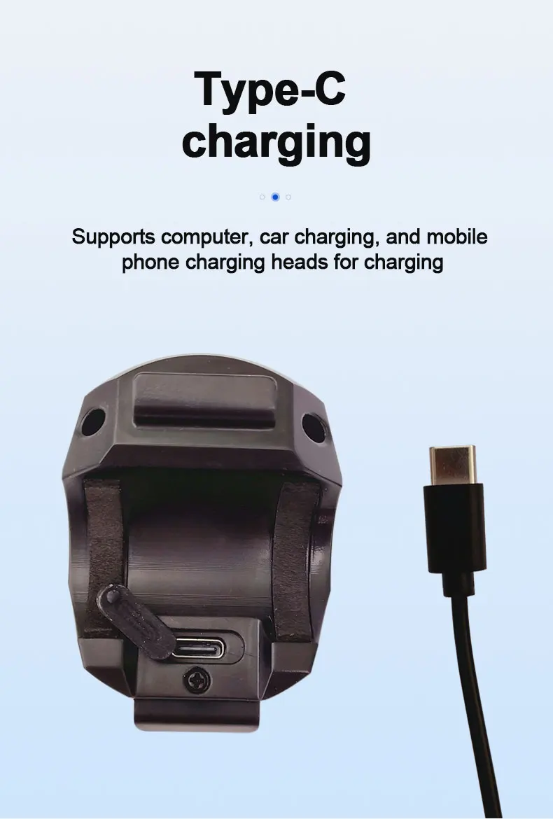 Bike Electric Horn Bell USB Rechargeable Bicycle Handlebar Cycling Alarm Ring Bell 120db Super Loud Horn Anti-theft Bell scooter